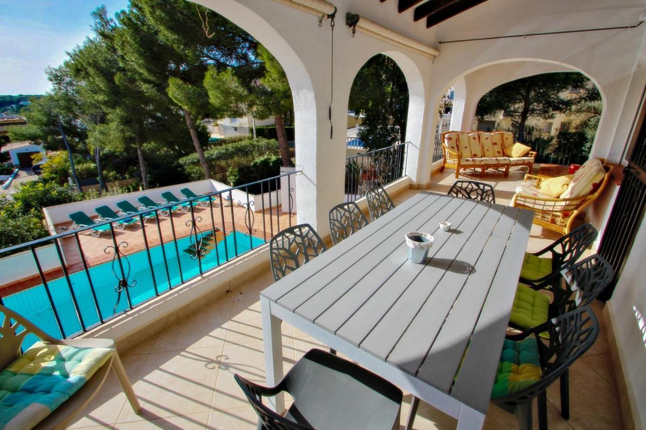 Dos Chicas - Sea View Villa With Private Pool In Moraira Teulada Exterior foto