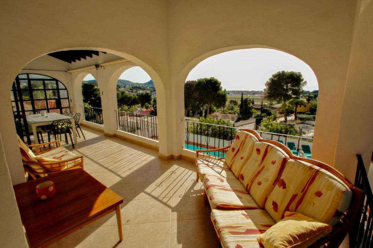 Dos Chicas - Sea View Villa With Private Pool In Moraira Teulada Exterior foto